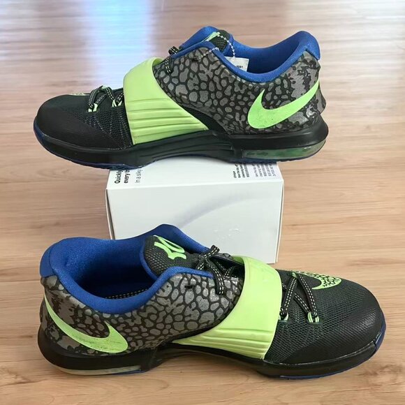 Nike KD 7 'Electric Eel' GS Size 6Y- 669942-030 - Picture 3 of 10